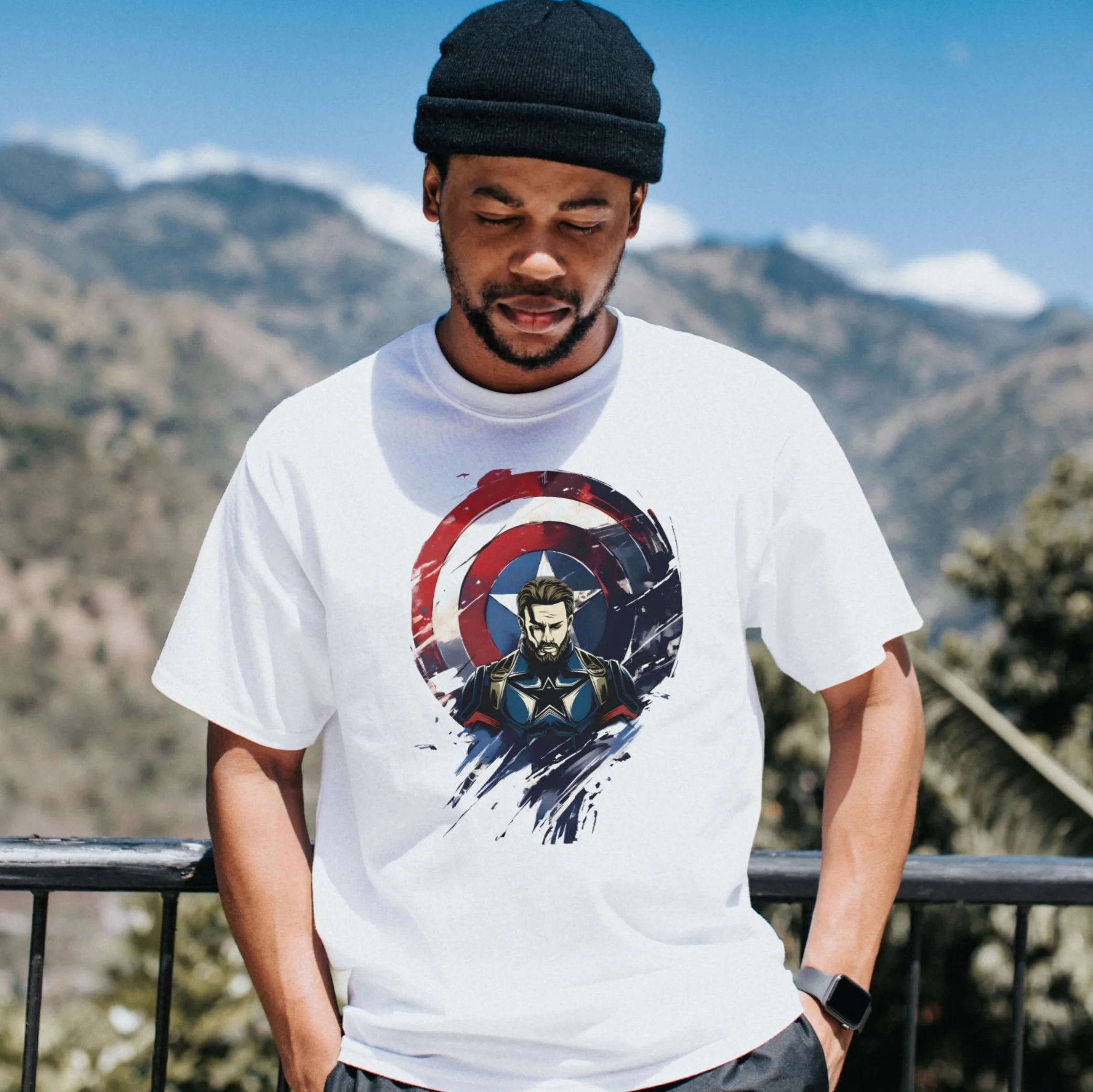 Captain America Oversized T-Shirt