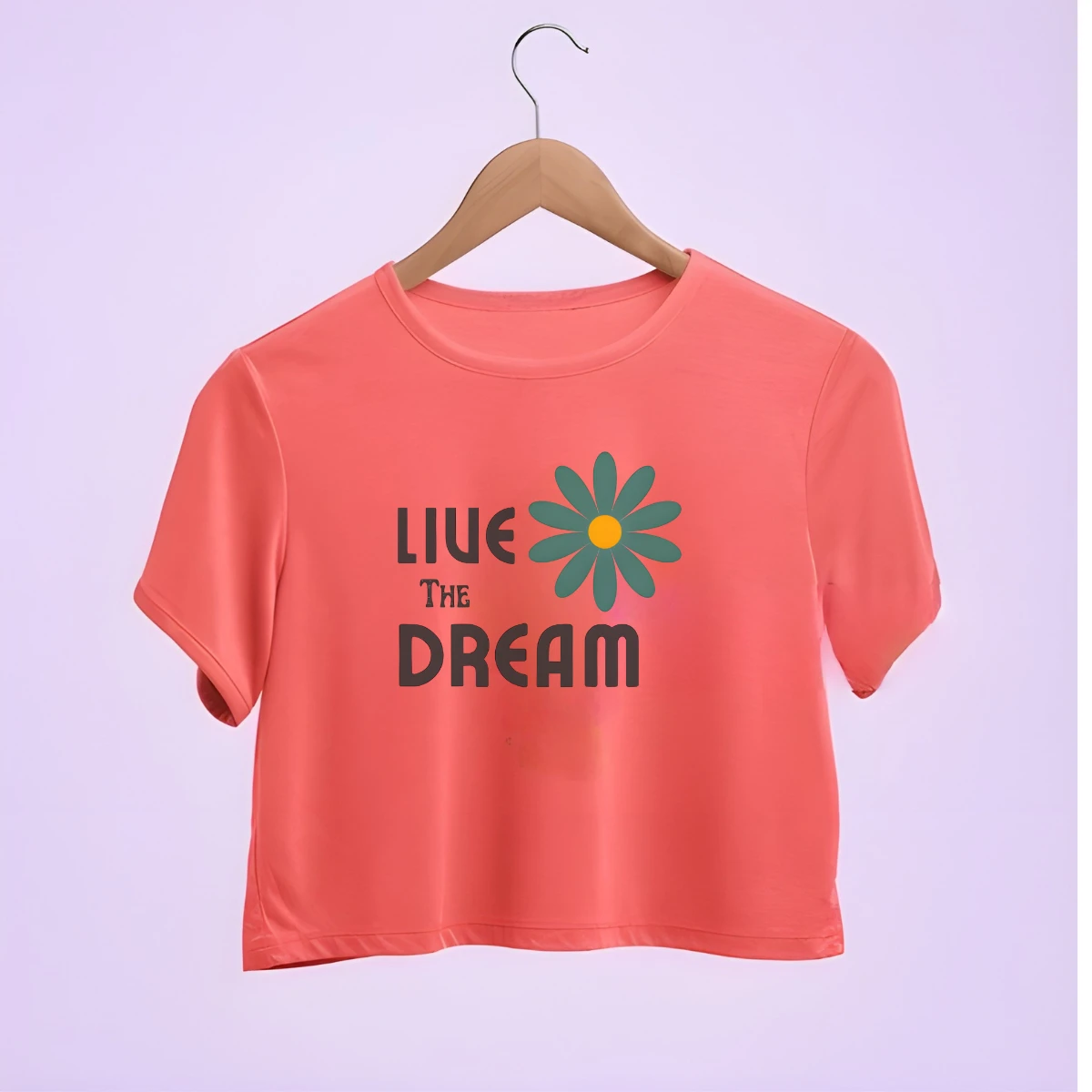 "Live the Dream" Crop Top