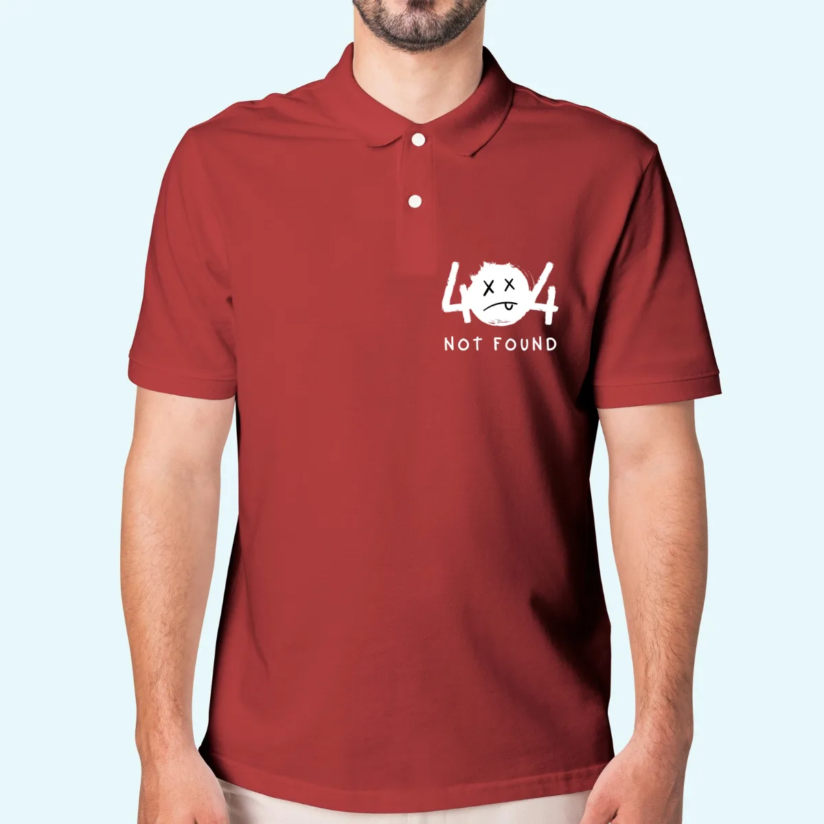 "404 Not Found" Polo T-Shirt