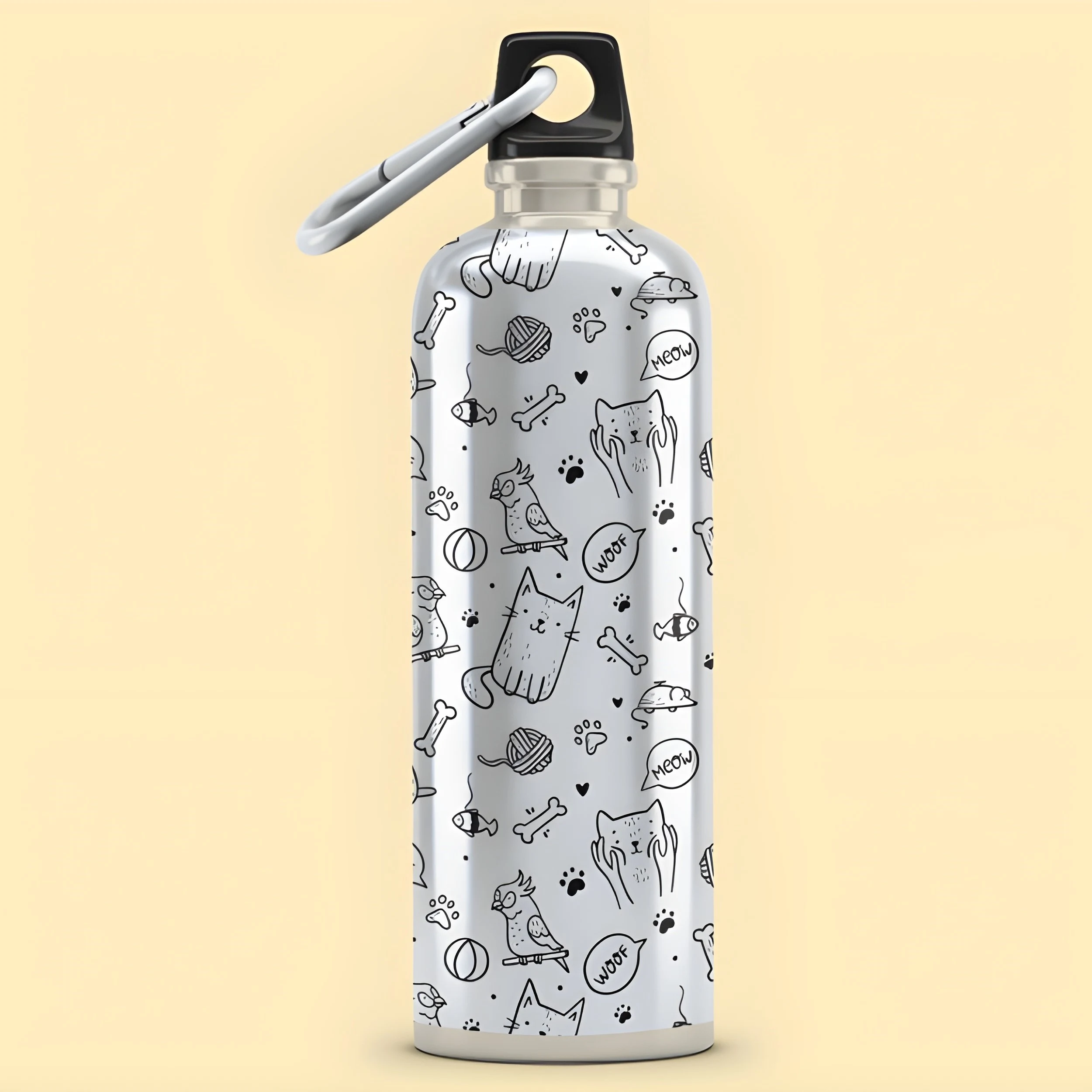 Pet lover Steel Sipper bottle 750ml