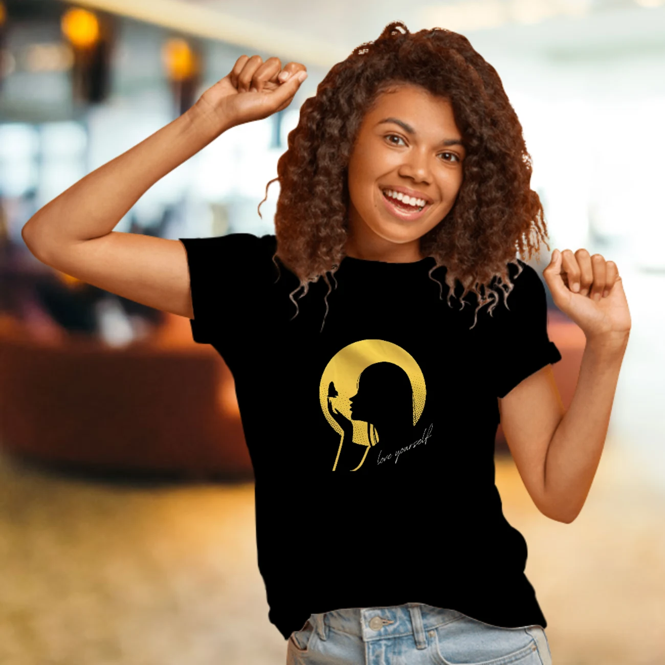 LOVE YOURSELF Women's Top