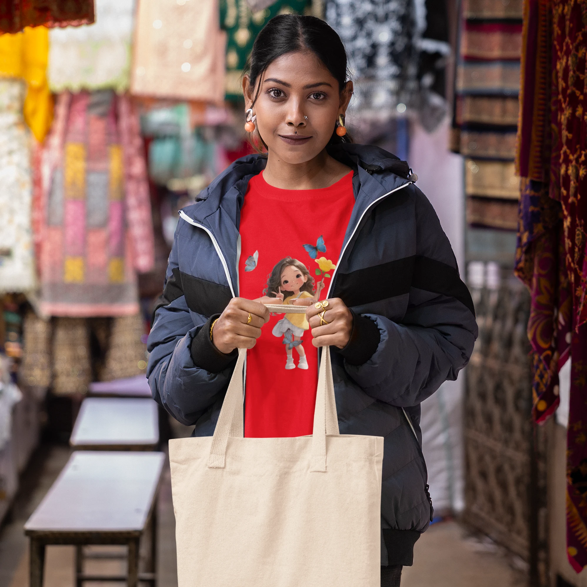 "HAPPY" round neck - Image 2