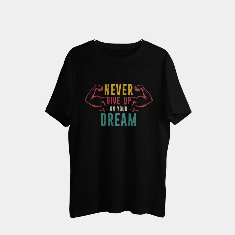 Never Give Up Graphic T-Shirt