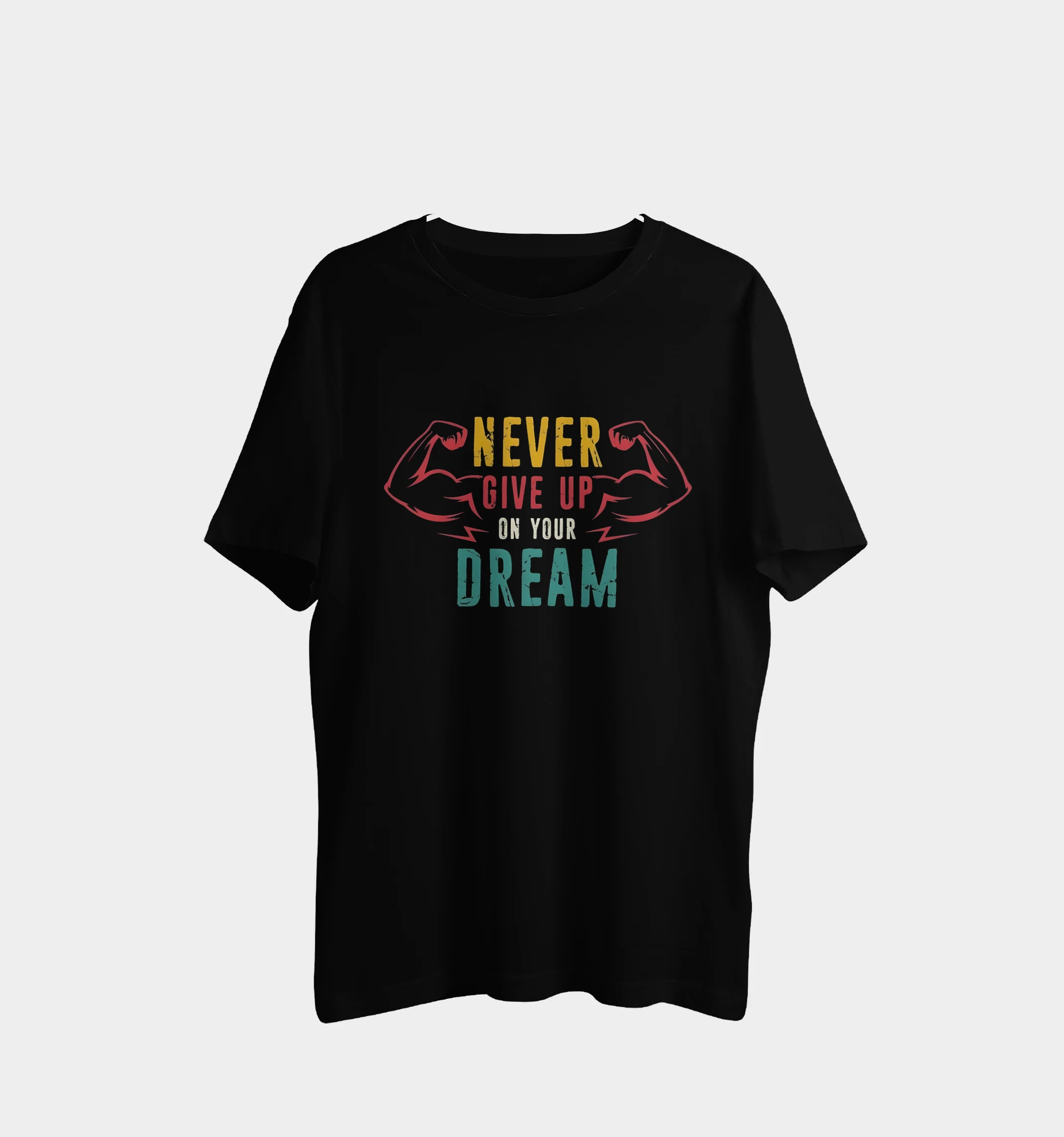 Never Give Up Graphic T-Shirt