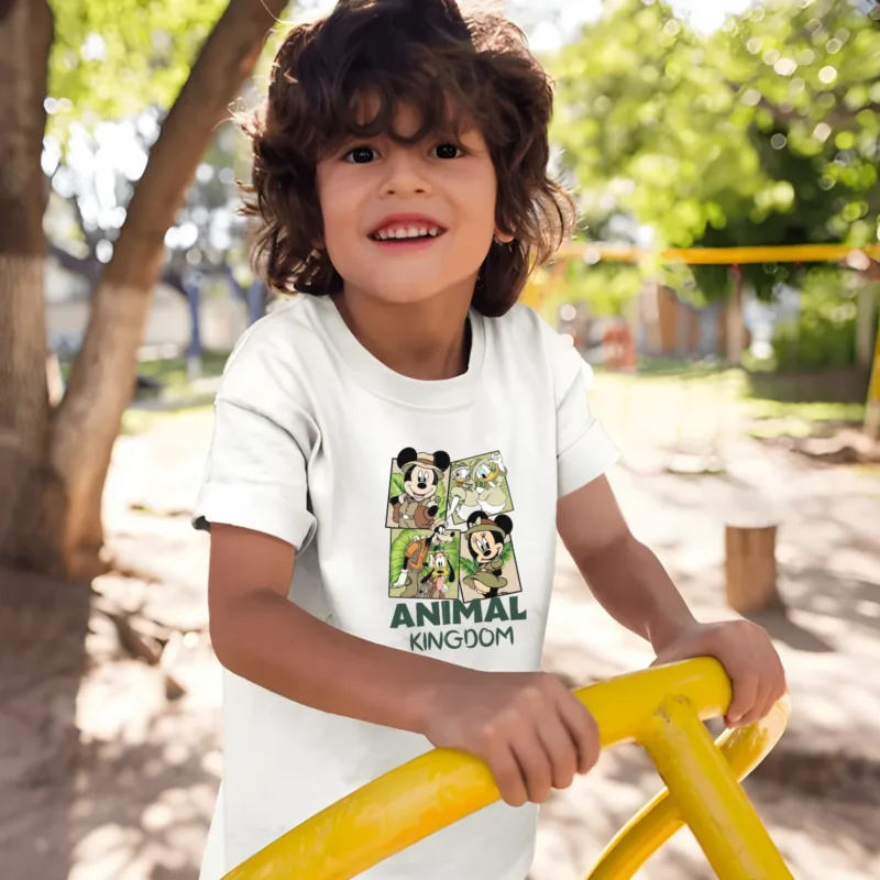 Kids' Animal Kingdom Graphic T-Shirt