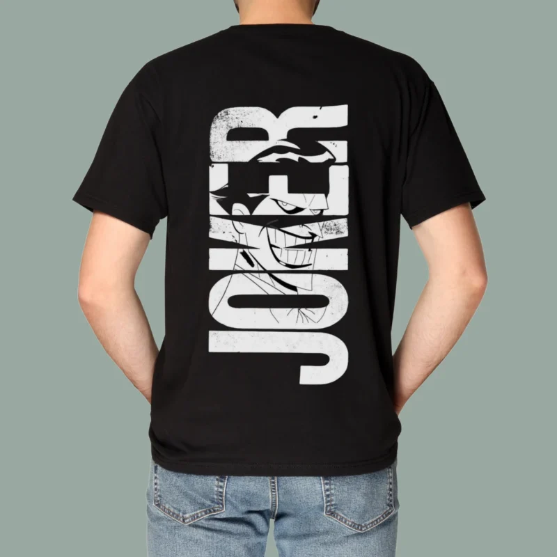 Men's Joker Graphic Oversized T-Shirt