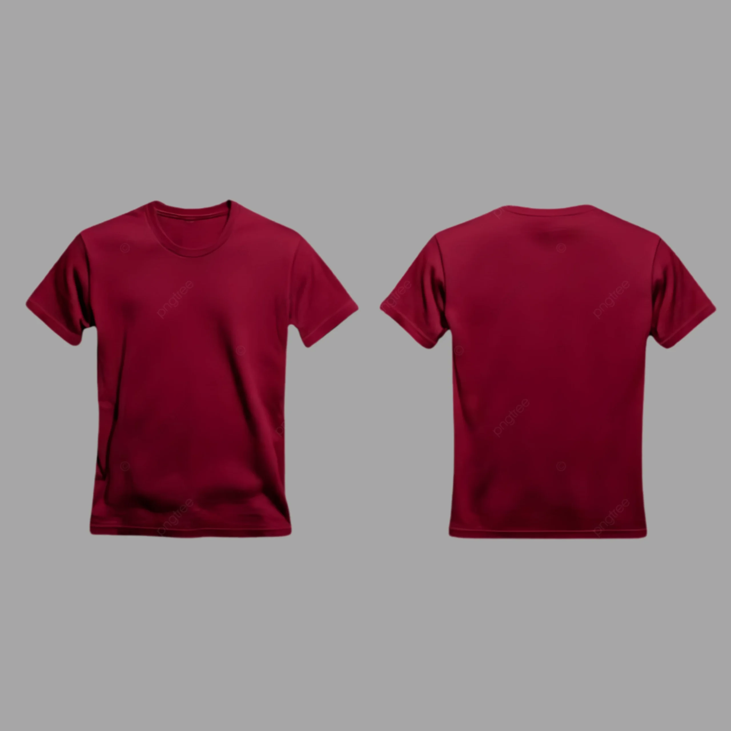 100% Cotton Bio-wash Plain T-Shirt - Image 9