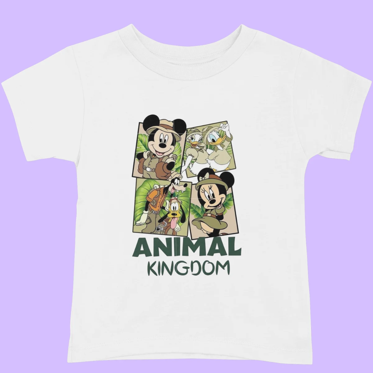 Kids' Animal Kingdom Graphic T-Shirt - Image 2