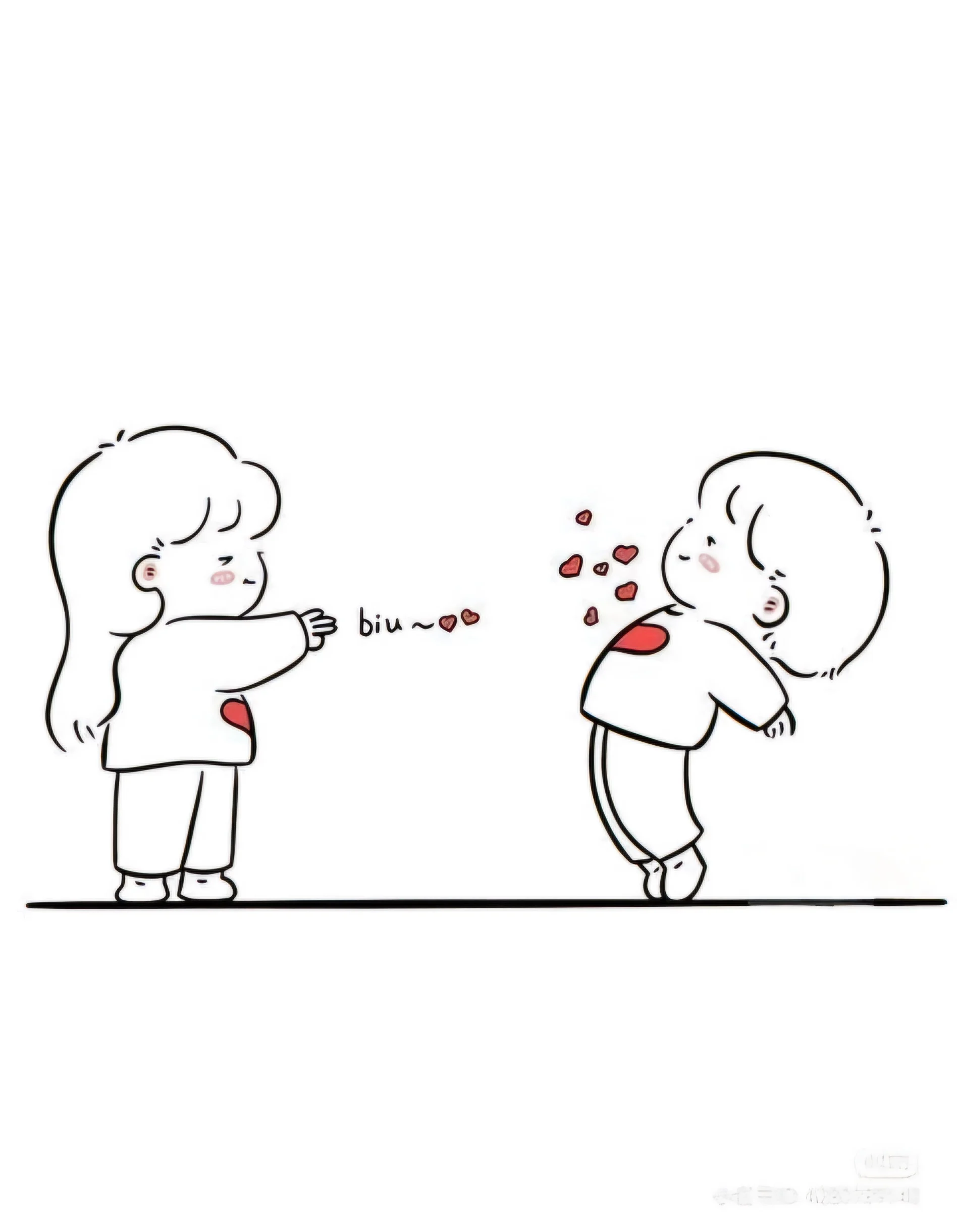 Matching Couple T-Shirts – “Blown Away by Love” Design - Image 2